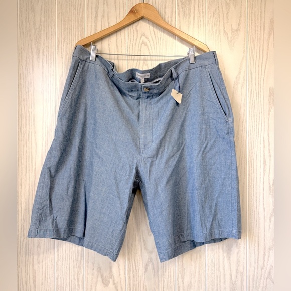 Peter Millar Chambray Indigo Shorts Size 46R NWT - Picture 4 of 5